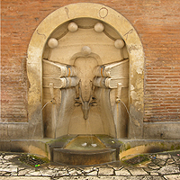 Fontana della Sapienza, Vannelli, 1954
